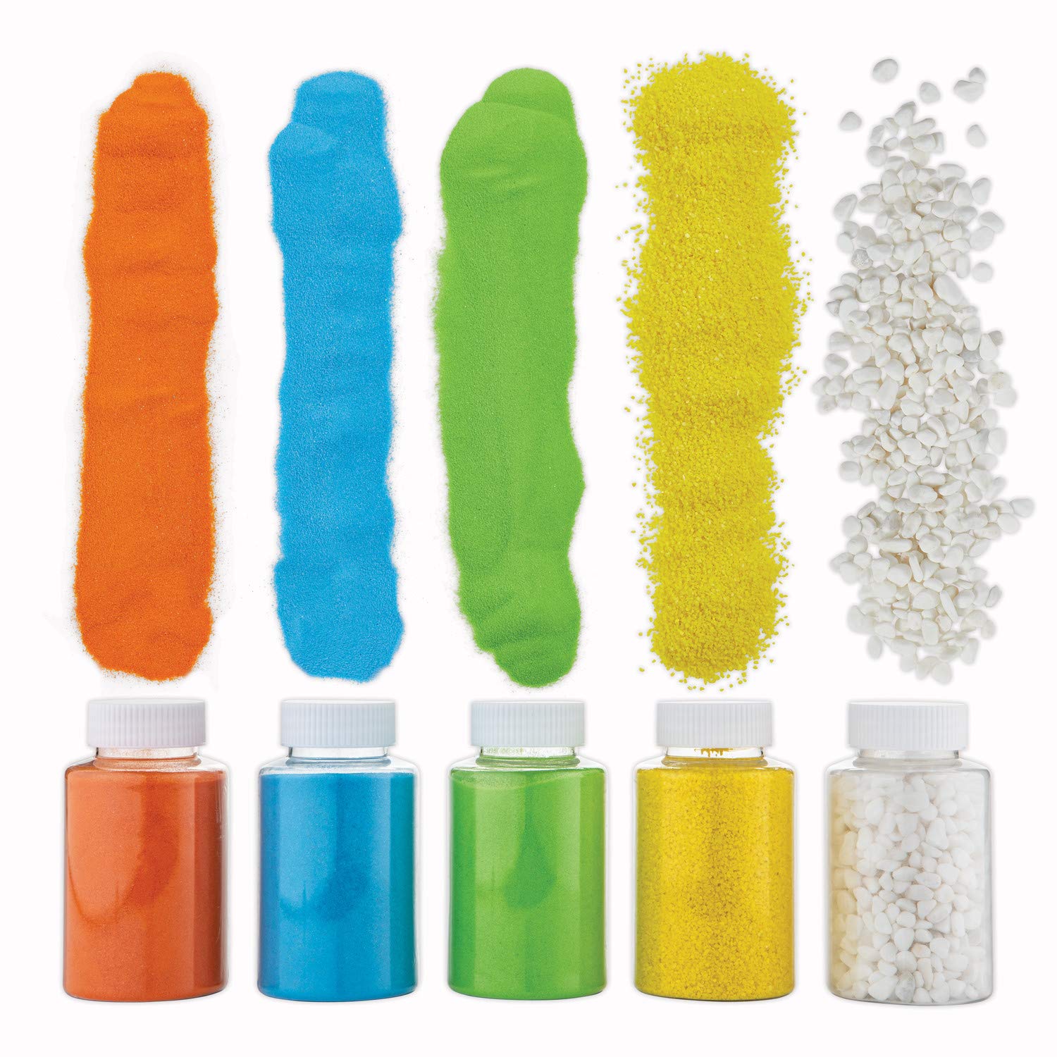 MindWare Make Your Own Dinosaur Habitat - Fun & usable DIY Dino Crafts for Boys, Girls & Teens - Make a Sand-Art Dinosaur Habitat with All Pieces