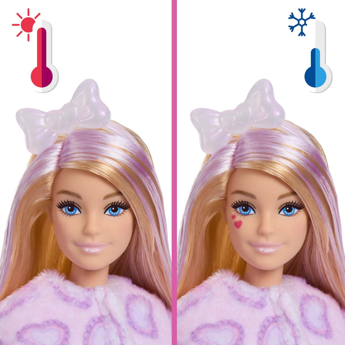 Barbie Cutie Reveal Doll & Accessories, Cuddly Series Kitten