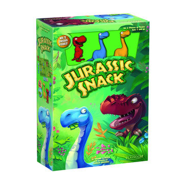 Jurassic Snack: Fun Board Game to Play Against Friends and Family, Keep Your Dinosaurs Alive and Fed to Win, Fun strategy game for families