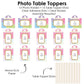 Big Dot of Happiness Rainbow Unicorn - Magical Unicorn Birthday Party Picture Centerpiece Sticks - Photo Table Toppers - 15 Pieces