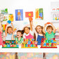 3pcs First Day of Kindergarten Decorations Wood Centerpieces