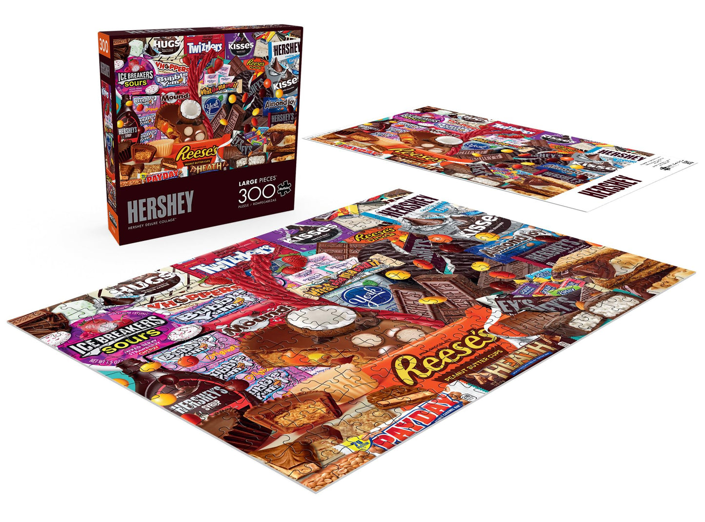 Buffalo Games - Hershey Deluxe Collage - 300 Large Piece Puzzle for Adults