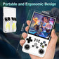 R36MAX Retro Handheld Console Gift Set, 4" HD Screen, 128GB with Bag & Card (Red 128Gb)