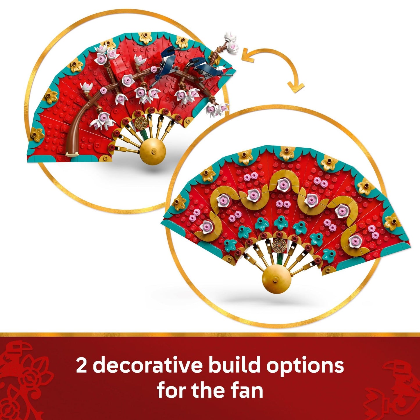 LEGO Spring Festival Good Fortune - Learning and Educational Building Toy - Chinese Festival Toy for Kids, Boys and Girls, Ages 9+ - Cultural Gift