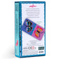 eeBoo Giant Shiny Butterfly Dominoes - 28 Oversized Tiles, Colorful Holographic Foil, Tile Laying Matching Game, Screen-Free Fun, Kids Ages 3 and up