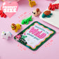 JOYIN 28 Pcs 3D Printed Mini Animals with Valentine Greeting Cards, Animals Articulated Flexible Stress Toy for Kids, Classroom Gift Exchange Prizes