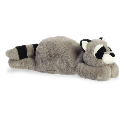 Aurora Snoozles 18" Raccoon Laid-Back Stuffed Animal