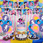 Steven Universe Party Decorations, Cute Cartoon Movie Birthday Party Supplies Includes Banner, Cake Topper, 12 Cupcake Toppers, 18 Balloons