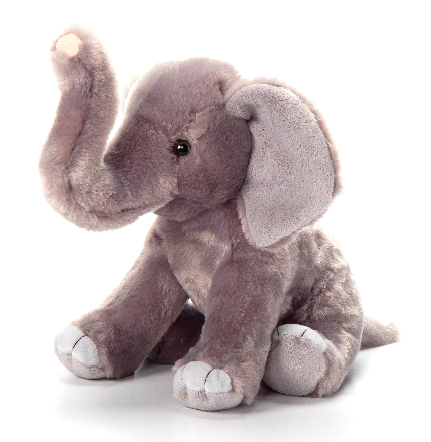 The Petting Zoo African Elephant Stuffed Animal Plushie, Gifts for Kids, Wild Onez Safari Animals, Elephant Plush Toy 12 Inches
