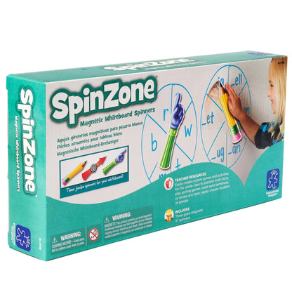 Educational Insights SpinZone Magnetic Whiteboard Spinners - Game Spinners for Classroom, DIY Game Wheel, Classroom Accessories for Dry Erase Board or