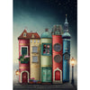 MISITU Jigsaw Puzzles 1000 Pieces for Adults Challenging Difficult Puzzles Christmas Birthday Gift Game Toys Book City 19.69 x 27.56 Inches