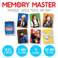 Aquarius Christmas Vacation Memory Master Card Game - Officially Licensed Party Game for Kids & Adults, Ages 6+, 4 Players - Gift for Teens and Adults