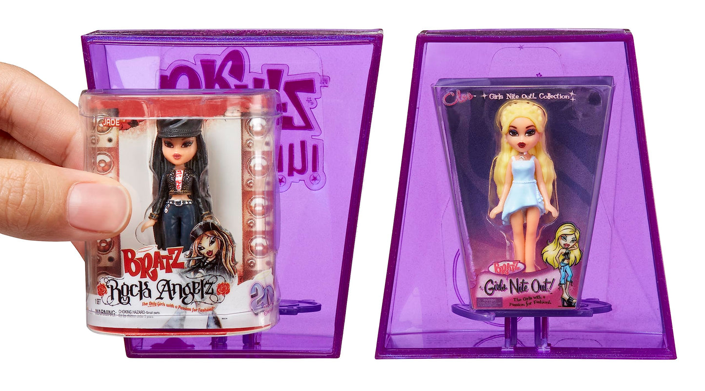 MGA's Miniverse Mini Bratz Series 2 Collectible Figures, 2 Mini Bratz in Each Pack, Blind Packaging Doubles as Display, Y2K Nostalgia, Collectors Ages
