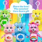 Care Bears Clip-On Plush | 6 inch Plush Capsule 2-Pack Bundle | Mystery Pack Hidden Surprise Plush | Official Bears Plush by PMI Kids World