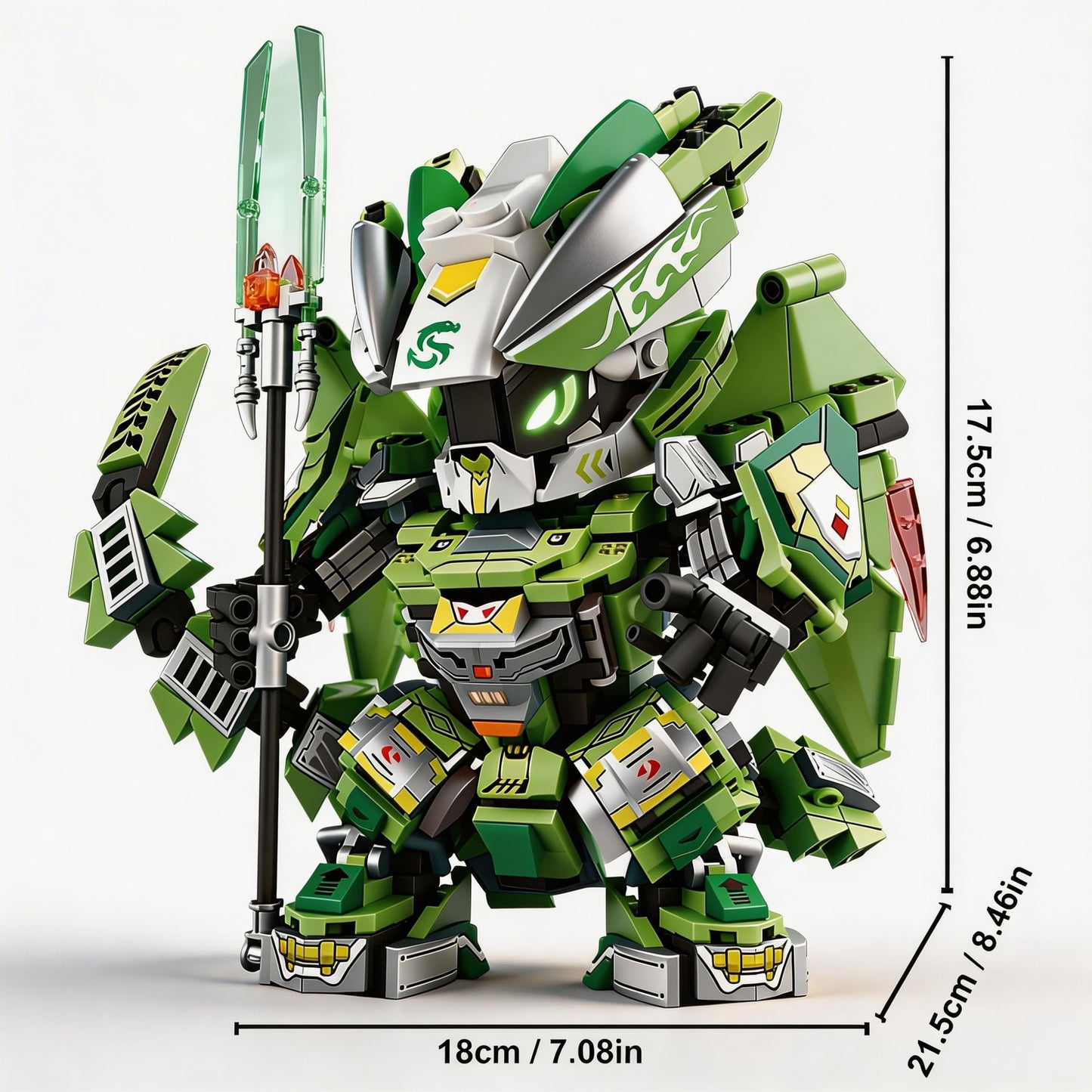 kececo Mechanical Snake Building Blocks Set?Technological Cobra Animals Model Toy Set?487Pcs Creative Toys Gifts for Kids