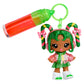 Yummiland x Holiday Lip Gloss Doll - Halle Candy Cane Includes DIY Lip Gloss + Keychain, Cosmetic Play, Seasonal Holiday Collectible, Gift, Ages 4+