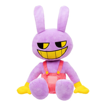 Amazing Digital Circus Deluxe Large Plush Figure: Jax, 8"/20.3 cm Soft Figure with Premium Materials and Embroidery, Collect Pomni, Jax, Zooble