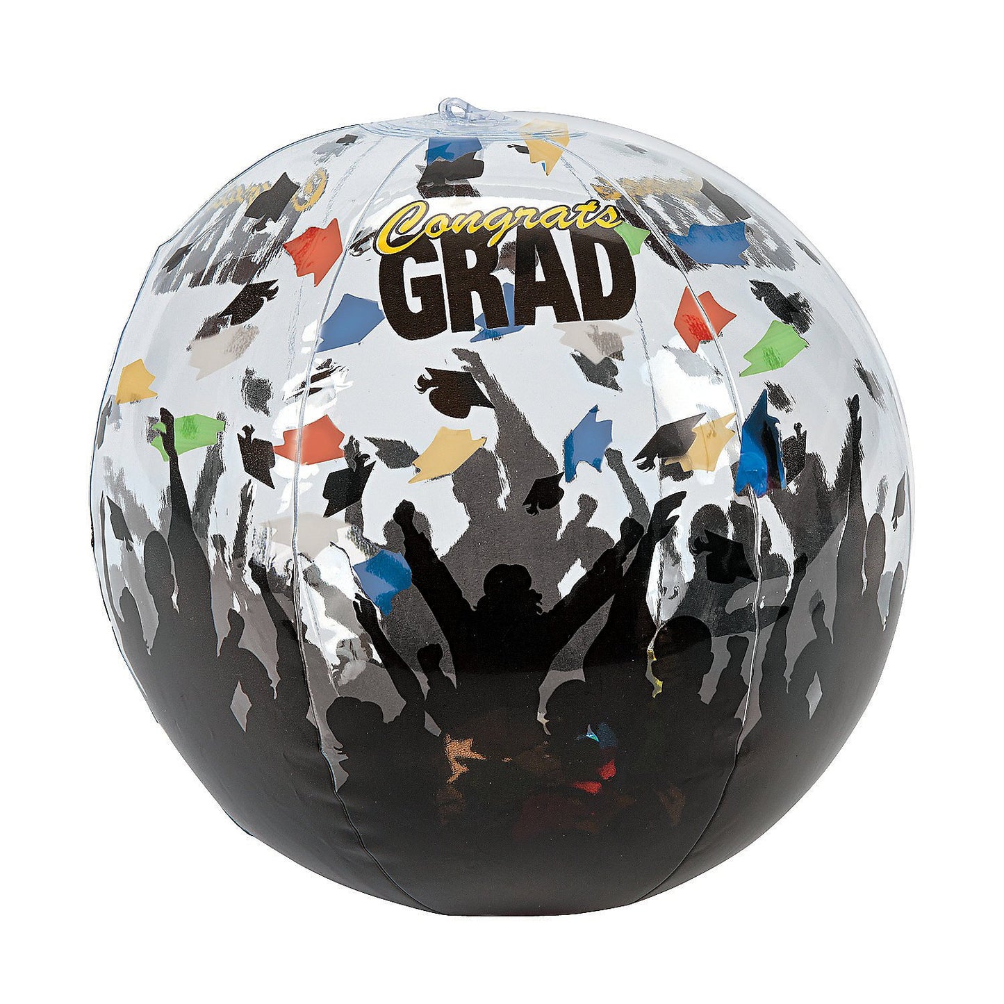 Fun Express - Graduation Celebration Beach Ball for Graduation - Toys - Inflates - Beach Balls - Graduation - 12 Pieces