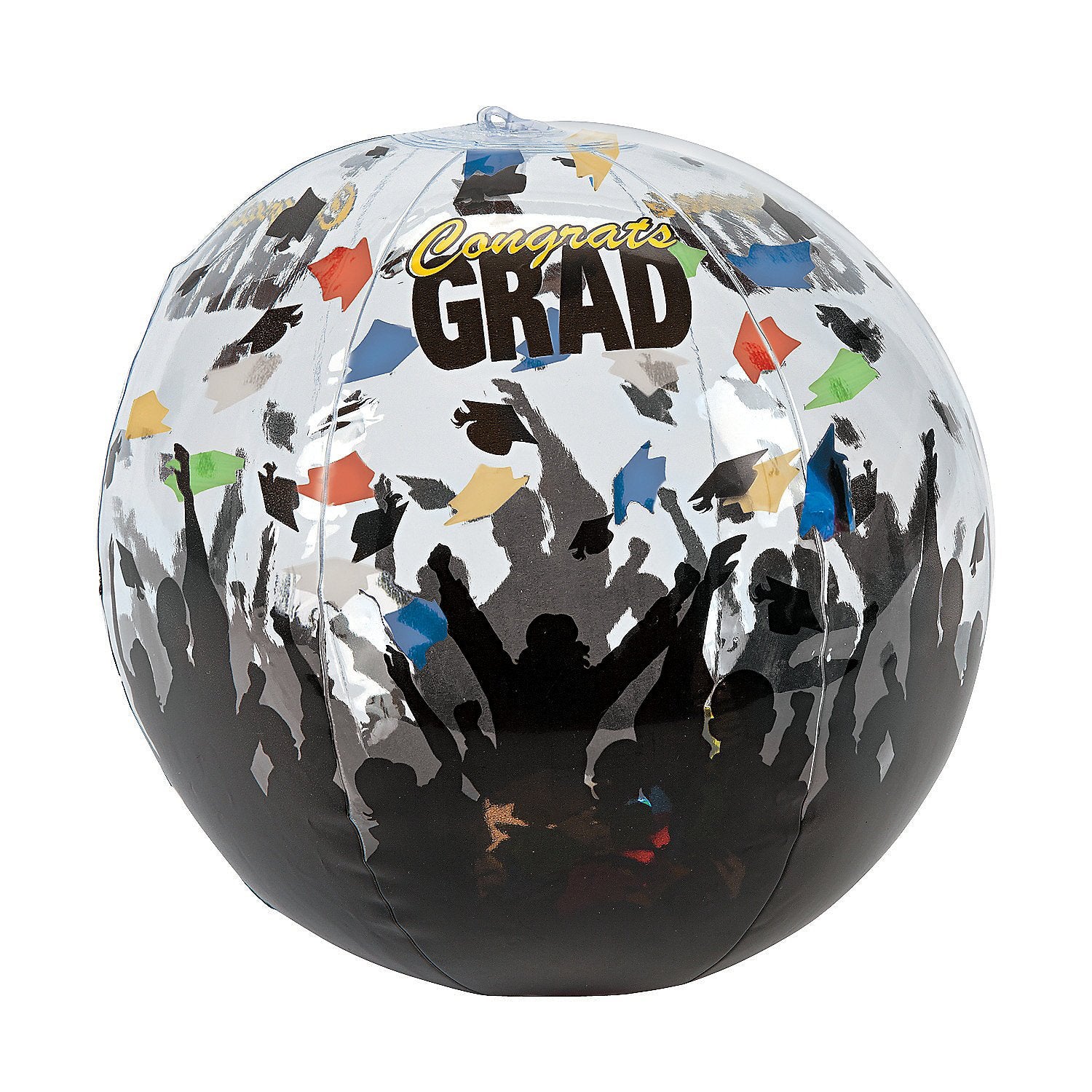 Fun Express - Graduation Celebration Beach Ball for Graduation - Toys - Inflates - Beach Balls - Graduation - 12 Pieces