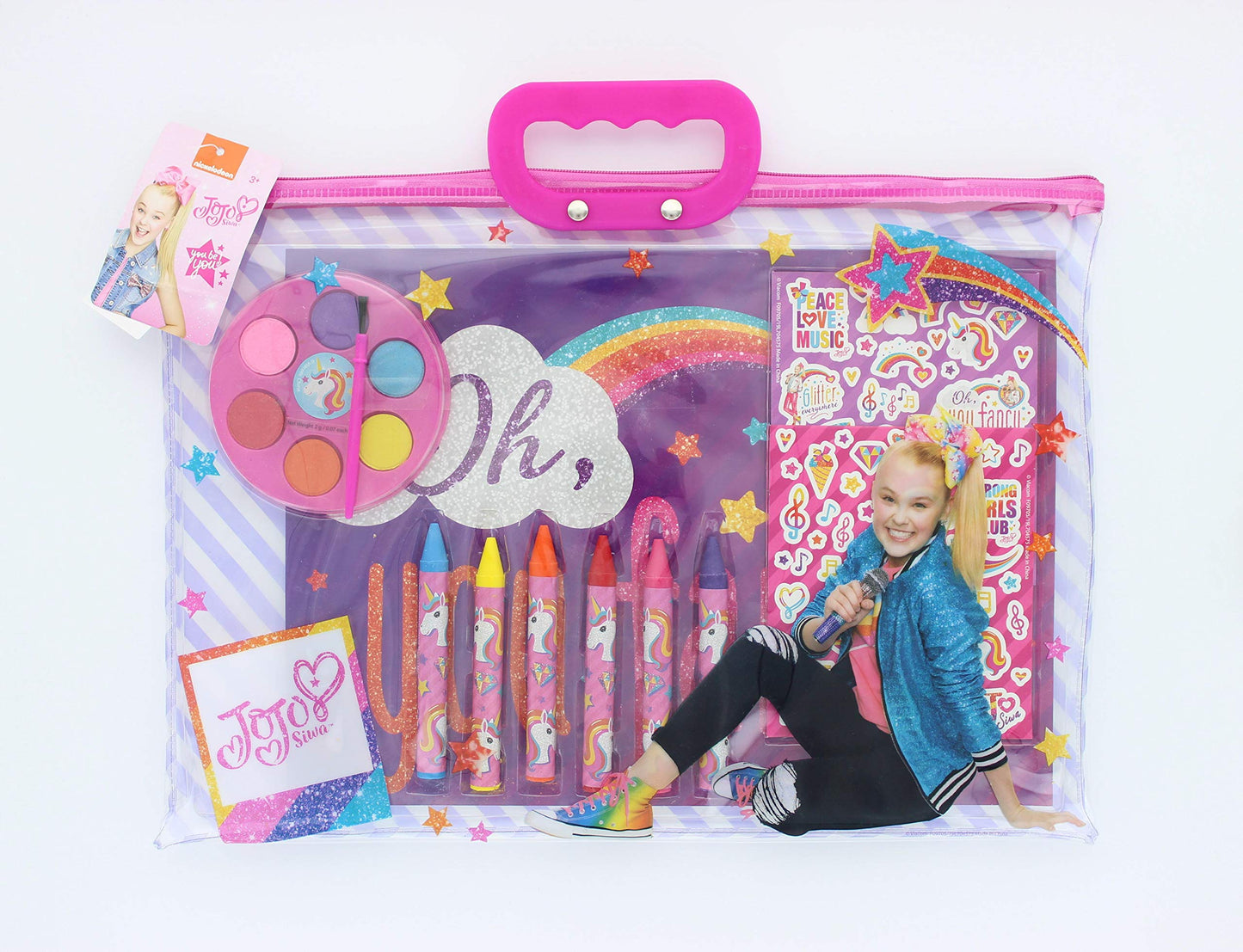 Innovative Designs Jojo Siwa 12pc Multicolored Contemporary Arts and Crafts Set