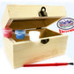 Matty's Toy Stop Design & Paint Your Own Wooden Jewelry Box Set with Mirror Jewelry Box, 3 Drawer Dresser, 4 Drawer Dresser, 3 Brushes & 9 Paints (3