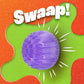 Nickelodeon Gak Splat 2 Balls + 1 Football Sport Ball 3-Pack Bundle, Throw, Catch, Play!
