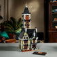 LEGO Icons Haunted House Building Set, Creative Craft for Adults and Family, Haunted House DIY Project to Build Together, Includes 10 Minifigures,