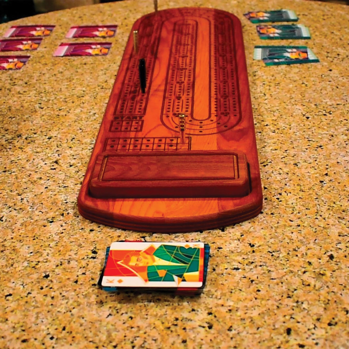 Chicago Cribbage Card Game - Cribbage with a Twist - Contains 80 Cards - for 2 to 4 Players Ages 10 and up by Outset