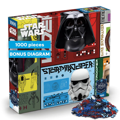 Buffalo Games - Star Wars™ Helmets - 1000 Piece Jigsaw Puzzle for Adults