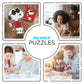 AQUARIUS Peanuts Snoopy Joe Cool Uniquely Shaped 1000 Piece Jigsaw Puzzle