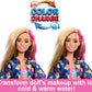 Barbie Pop Reveal Doll & Accessories, Rise & Surprise Fruit Series Gift Set with Scented Doll & Squishy Pet, Color Change, Moldable Sand & More, 15+