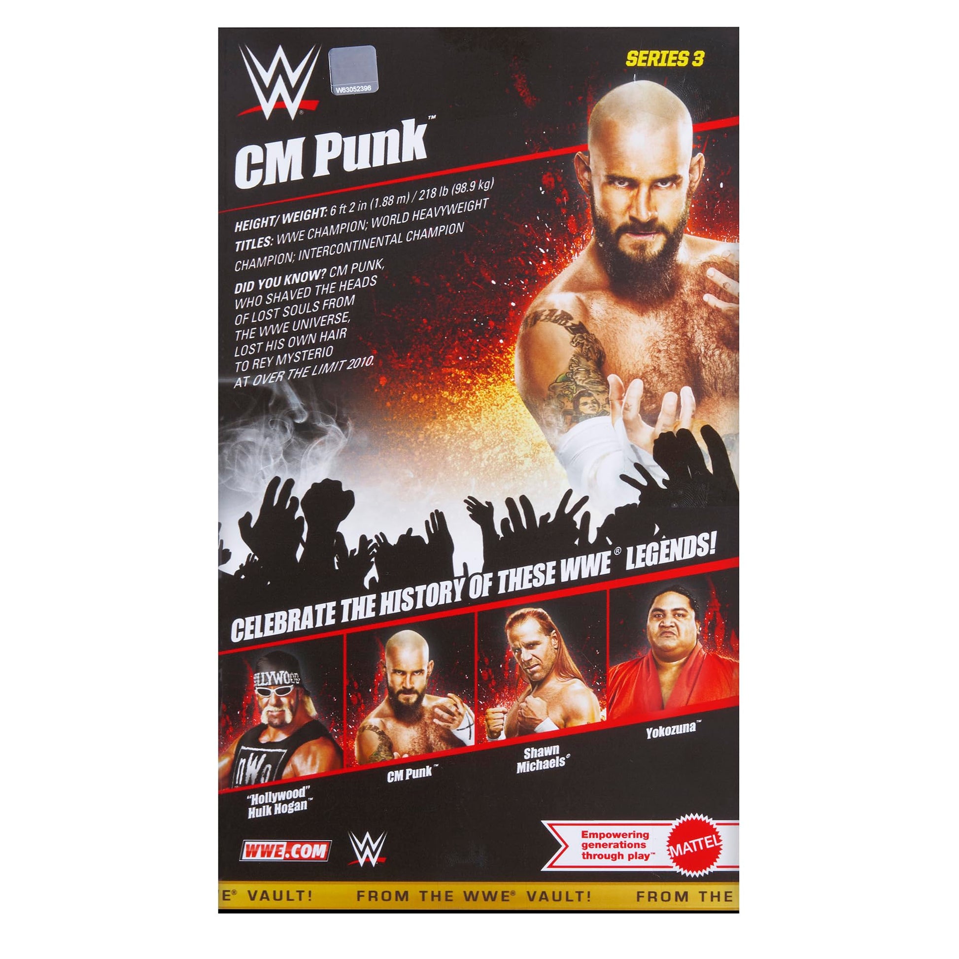 WWE CM Punk (Straight Edge Society) - (Best of Series 1) from the Vault Ringside Exclusive