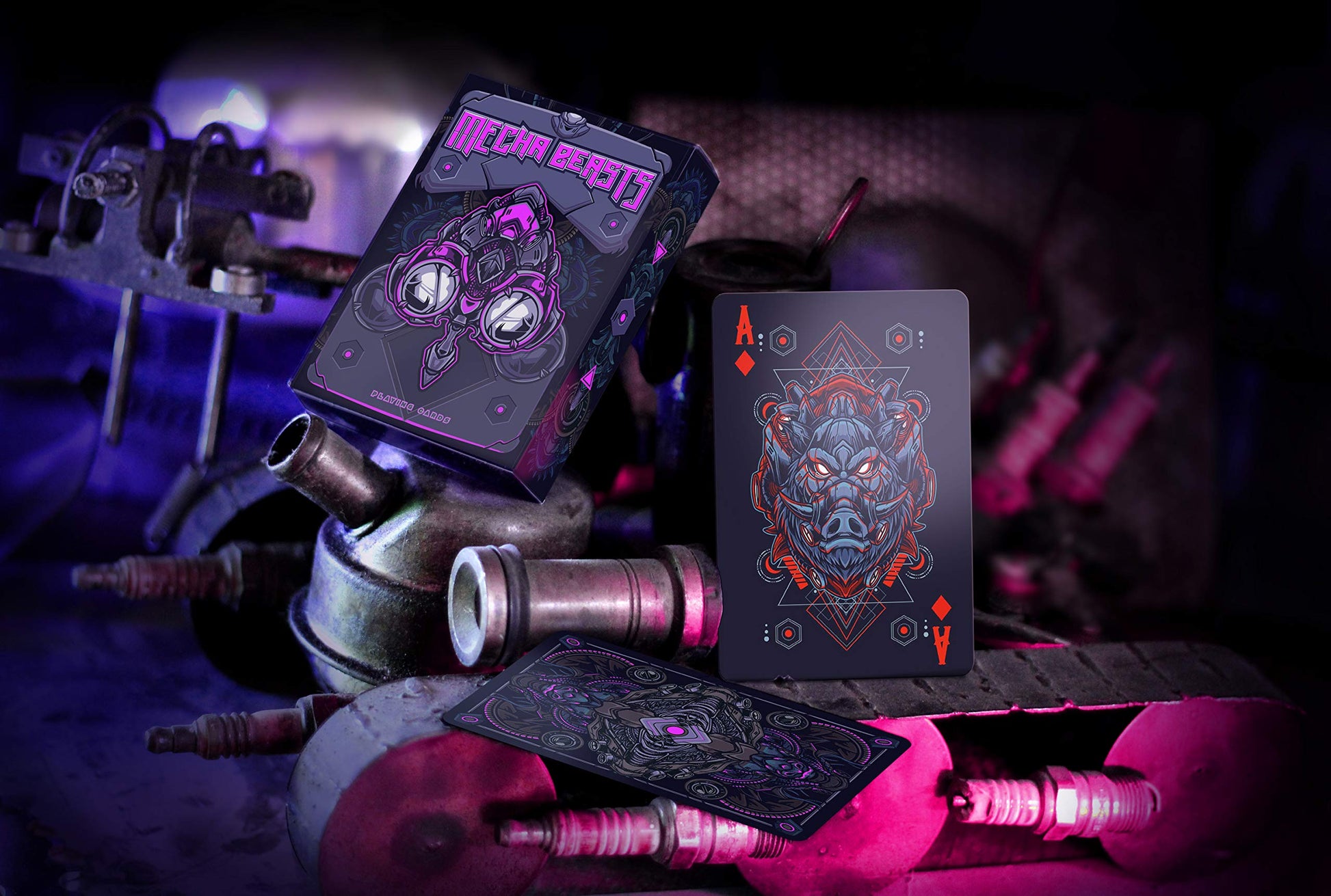 Mecha Beasts Playing Cards by Gent Supply