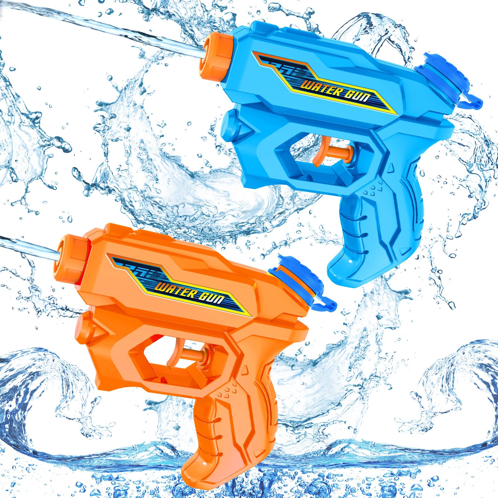 Water Guns for Kids, Squirt Guns Mini Water Gun Pistol Small Water Blaster for Boys Girls Toddlers, Summer Toys for Outdoor Swimming Pool Beach Water