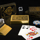 Playing Cards 4 Pack, Plastic Playing Cards Waterproof, 4 Deck of Cards Bulk, Jumbo Large Print Cards for Adults Seniors, Premium Poker Card Set Bulk