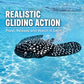 FKSWSQY 3D Printed Gliding Manta Ray Pool Toy, Self Swimming Water Toy