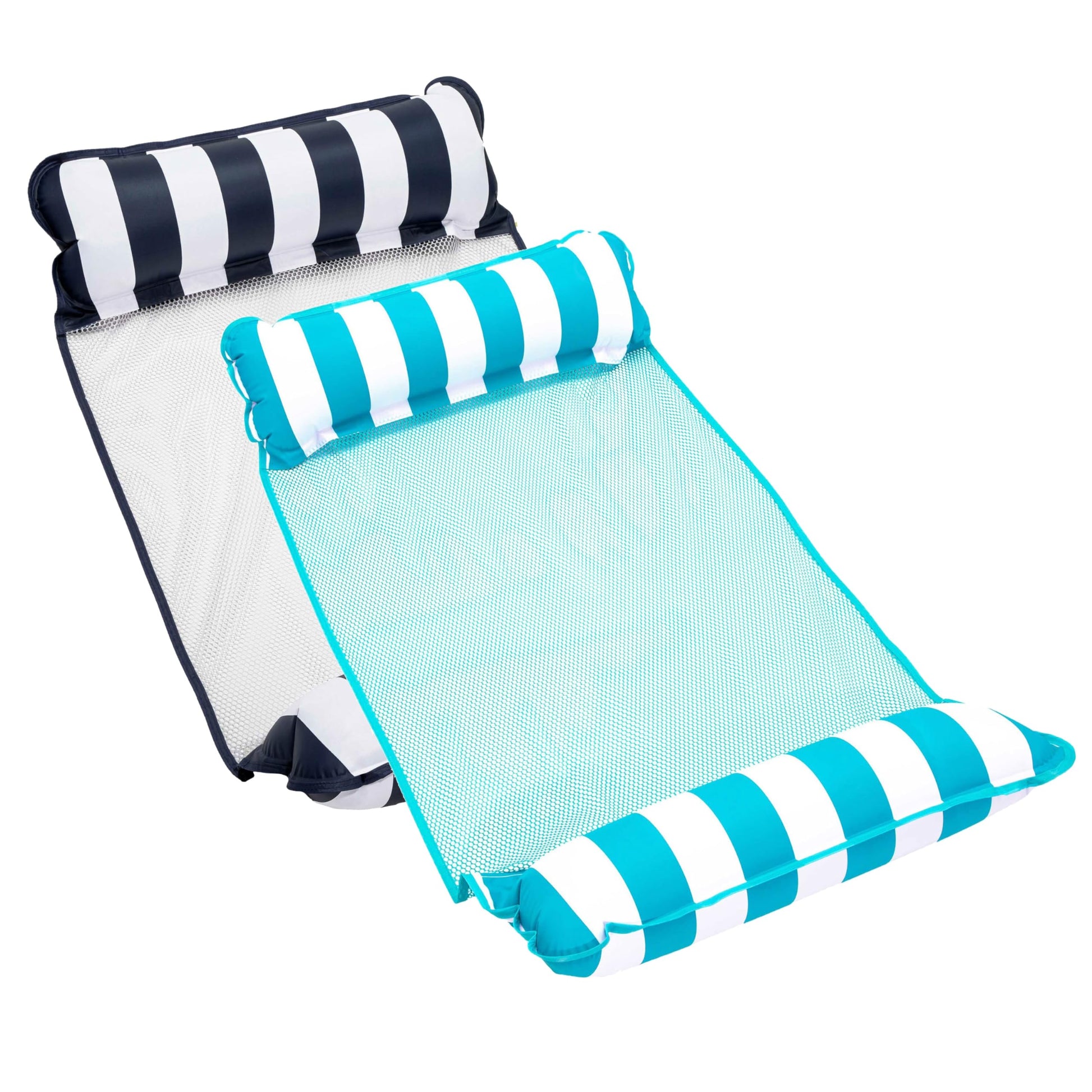 Aqua 4-in-1 Monterey Hammock Pool Float & Water Hammock, Multi-Purpose, Inflatable Pool Floats for Adults, Patented Thick, Non-Stick PVC Material, One