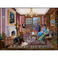 Bits and Pieces - Murder at Bedford Manor Jigsaw Puzzle for Adults - Solve the Intriguing Murder Mystery by Gene Dieckhoner (1000 Piece Puzzle 20" x