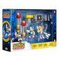 JAKKS Pacific Sonic The Hedgehog 2.5-Inch Action Figure Diorama Set