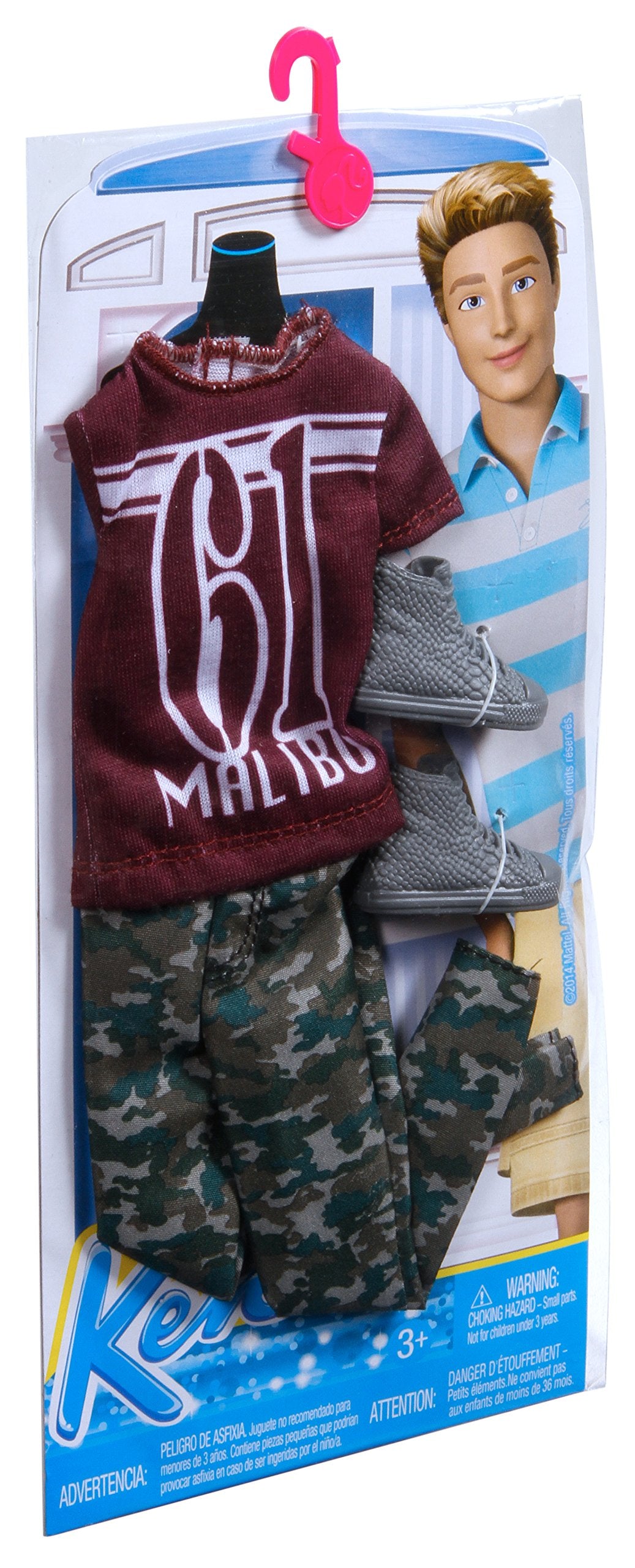 Barbie Ken Fashion Pack Camouflage Set
