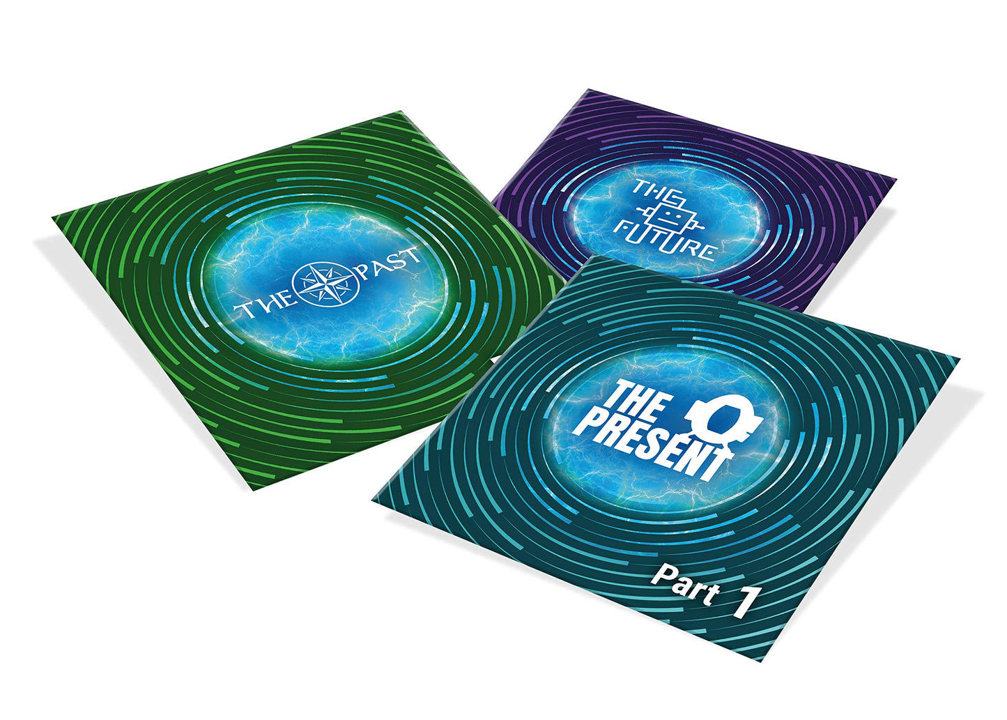 Escape Room The Game, Family Edition - with 3 Exciting Time Travel Games | Solve The Mystery Board Game for Family, Kids & Teens (English Version)