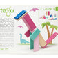 14 Piece Tegu Magnetic Wooden Block Set, Blossom