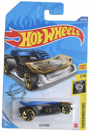 Hot Wheels Clip Rod, Experimotors 1/10 [Blue/Black] 124/250