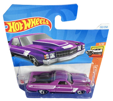 Hot Wheels El Camino (Purple), HW Hot Trucks 7/10, 1:64 Scale 132/250