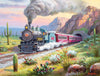 SUNSOUT INC - Desert Run - 500 pc Jigsaw Puzzle by Artist: Sung Kim - Finished Size 18" x 24" - MPN# 36643