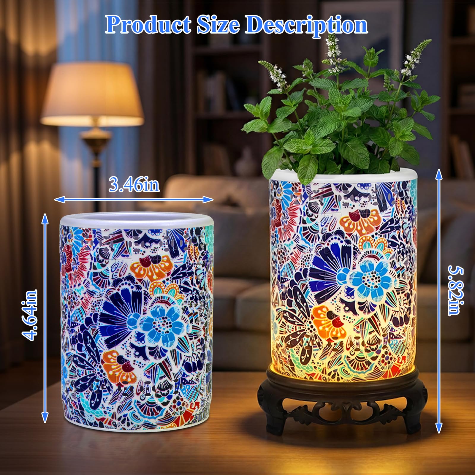 MONVIE 3D Puzzles Planter for Adults