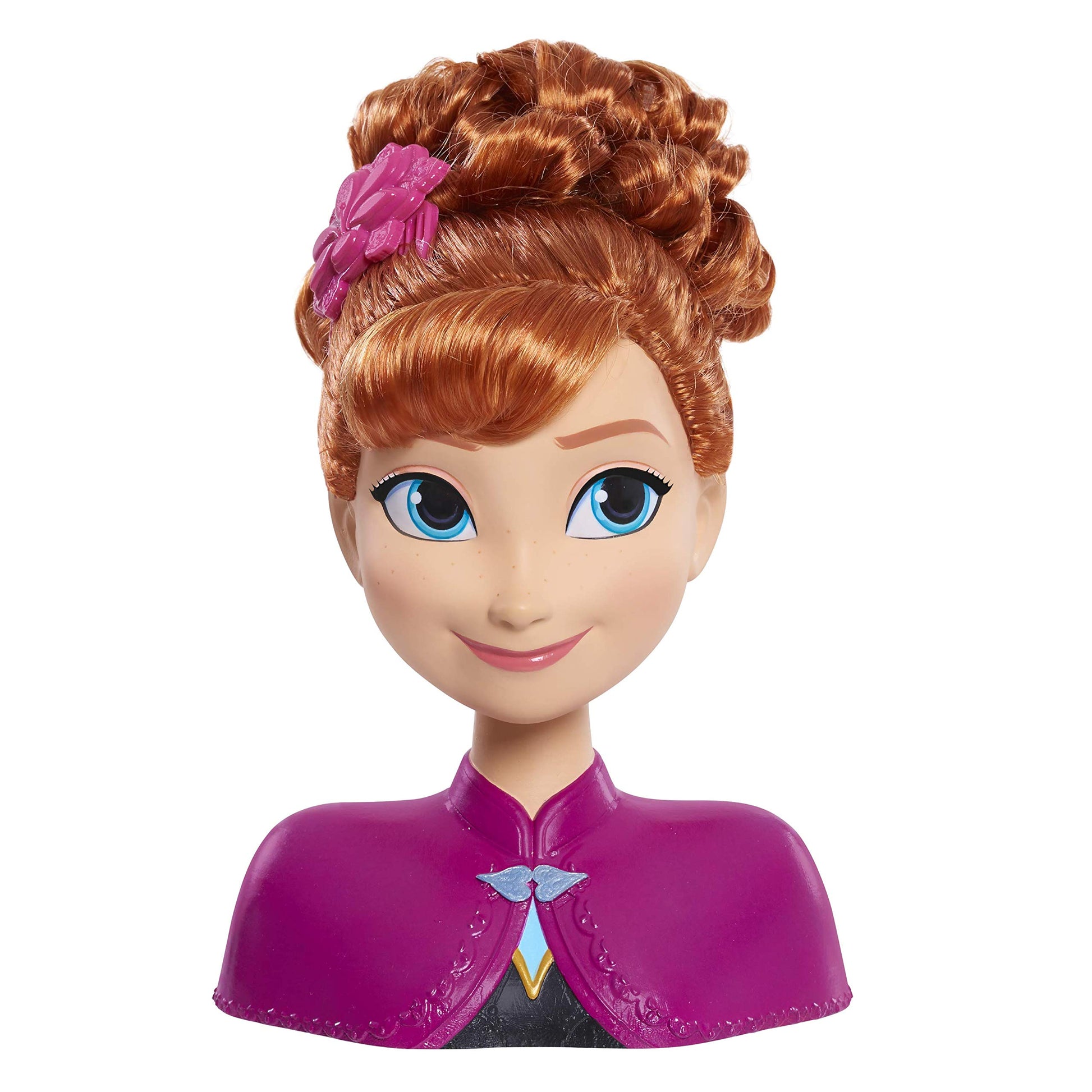 Disney Frozen Anna Styling Head, Officially Licensed Kids Toys for Ages 3 Up by Just Play