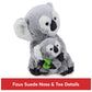 GUND Zozo 10-Inch Koala with Joey 2-in-1 Plush Toys for Ages 0+