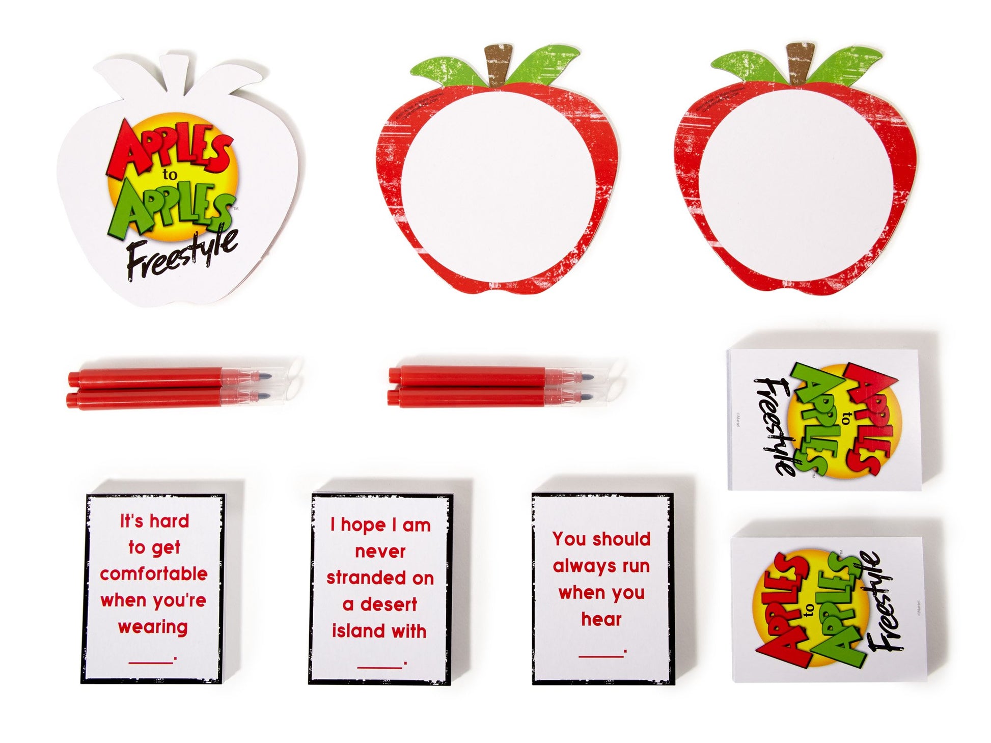 Mattel Games Apples to Apples Freestyle Card Game