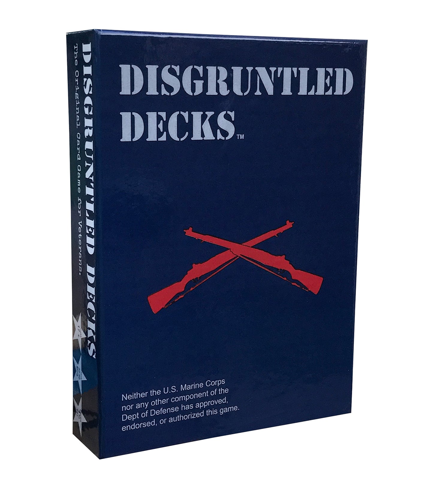 Disgruntled Decks - The Original Military Party Card Game for Veterans - Jarhead-Themed Deck